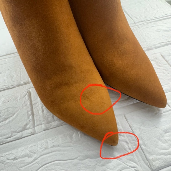 Franco Sarto Women's Venture Bootie In Whisky Color Size 6 - Picture 4 of 16